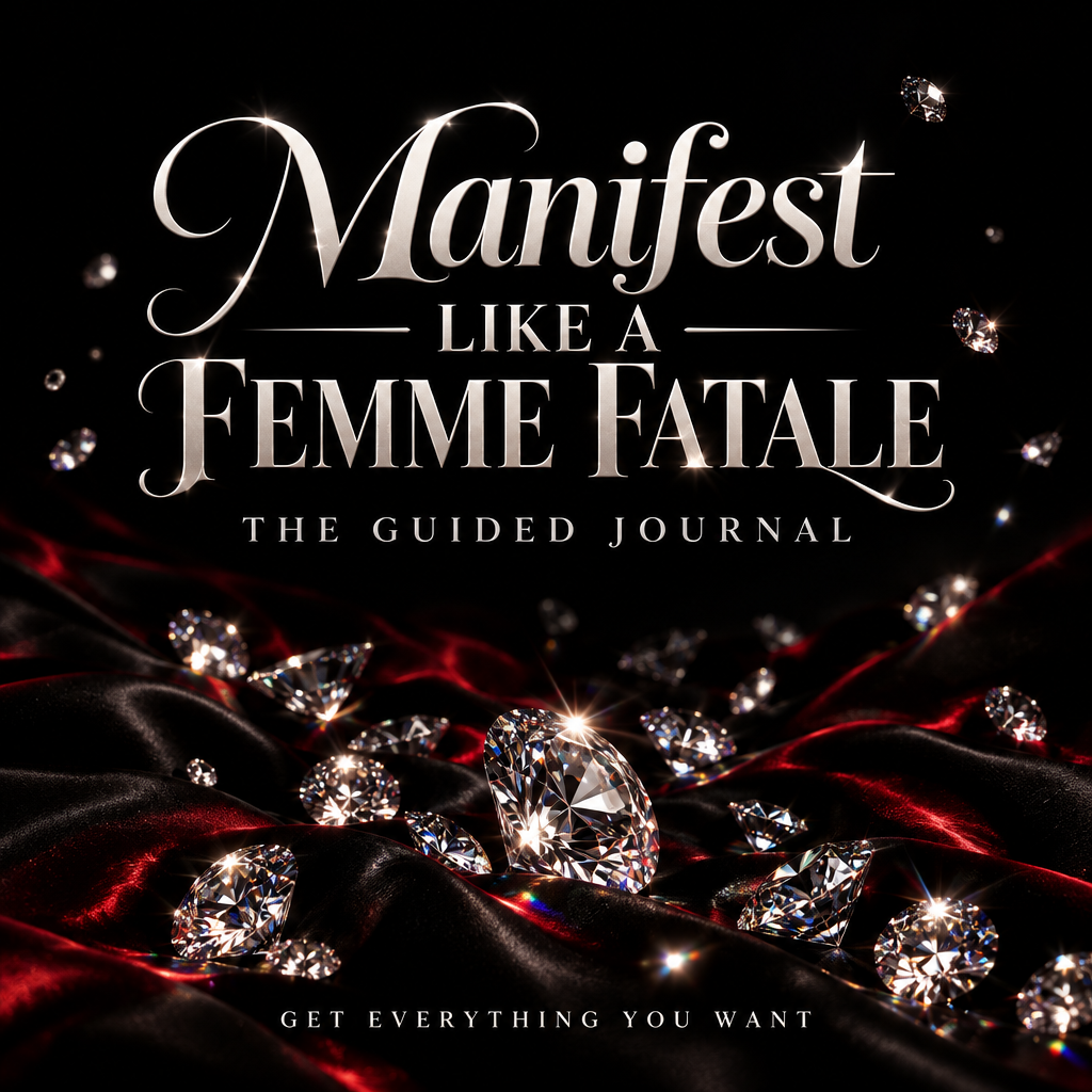 Manifest Like A Femme Fatale: The Guided Journal cover