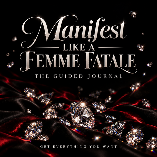 Manifest Like A Femme Fatale: The Guided Journal cover